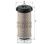 MANN-FILTER Filtro de aire compatible con MERCEDES-BENZ HAKO C 940