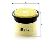 MANN-FILTER CP 1130 Filtro de aire - para Aplicaciones fuera de autopista