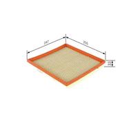 Filtro de aire Cartucho filtrante F 026 400 385 BOSCH para OPEL CHEVROLET