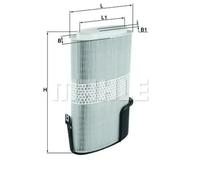 Filtro de aire Cartucho filtrante LX 1009/6 MAHLE para PORSCHE BOXSTER Spyder