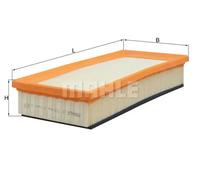Filtro de aire Cartucho filtrante LX 1026 MAHLE para ALFA ROMEO GT 147