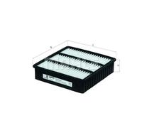 Filtro de aire Cartucho filtrante LX 1076 MAHLE para HONDA MITSUBISHI PROTON