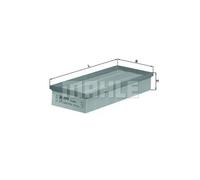 Filtro de aire Cartucho filtrante LX 1079 KNECHT para SAAB 9-3 9-3 Cabriolet