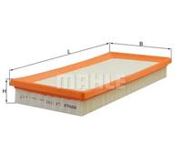 Mahle Filter LX1143 Filtro De Aire