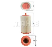 KNECHT FILTER Filtro de aire (de coche) para MERCEDES-BENZ: Sprinter, Classe CLK, Classe C, Classe SLK, Classe E, Classe CLC (Ref: LX 1277)