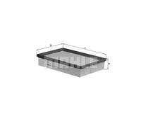 Filtro de aire KNECHT LX 1570