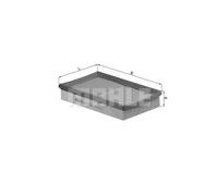 Mahle Filter LX1575 Filtro De Aire