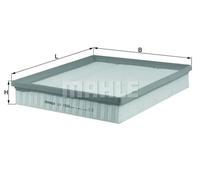 Filtro de aire KNECHT LX 1586