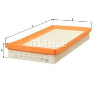 Filtro de aire KNECHT LX 1625