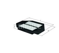 Mahle Filter LX1742 Filtro De Aire
