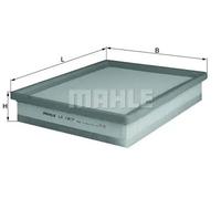Mahle Filter LX1817 Filtro De Aire
