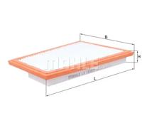 knecht LX 1850/2 Filtro de Aire