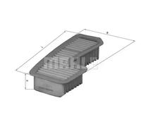 Mahle Filter LX1936 Filtro De Aire