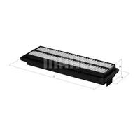 Mahle Filter LX1947 Filtro De Aire