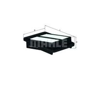 Filtro de aire Cartucho filtrante LX 1949 MAHLE para HONDA JAZZ II