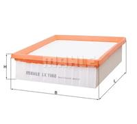 Filtro de aire Cartucho filtrante LX 1968 KNECHT para OPEL CORSA D CORSA E