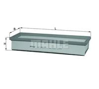 MAHLE LX 2061/1 - Filtro de aire para coche - Motor