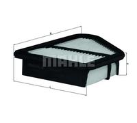 Mahle Original LX 2647 Compartimentos de Motor