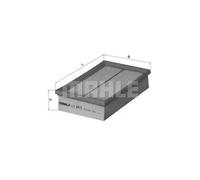 Filtro de aire KNECHT LX 2671