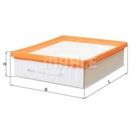 Mahle Filter LX2676 Filtro De Aire