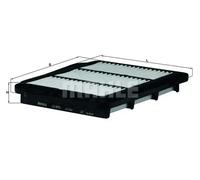 Filtro de aire Cartucho filtrante LX 2679 KNECHT para CHEVROLET DAEWOO