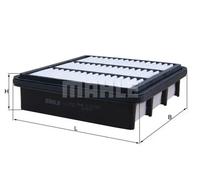 Mahle Filter LX2752 Filtro De Aire