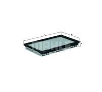 Filtro de aire Cartucho filtrante LX 307 MAHLE para NISSAN SUBARU FORD SUZUKI