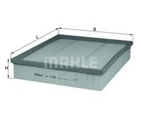 knecht LX 3138 Filtro de Aire