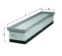 Filtro de aire Cartucho filtrante LX 3144 MAHLE para RENAULT DACIA NISSAN