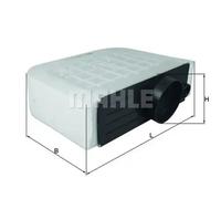 Filtro de aire Cartucho filtrante LX 3233/6 MAHLE para AUDI VW