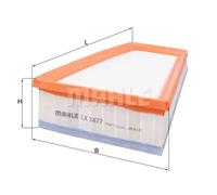 Filtro de aire KNECHT LX 3477