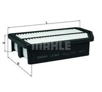 MAHLE ORIGINAL LX 3537 Filtro de aire Cartucho filtrante
