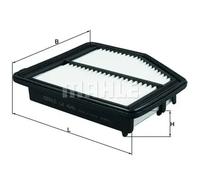 Filtro de aire Cartucho filtrante LX 4241 KNECHT para HONDA CIVIC IX