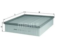 knecht LX 511/1 Filtro de Aire