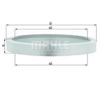 MAHLE LX 61 Filtro de aire