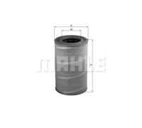 Filtro de aire Cartucho filtrante LX 612 KNECHT para MAN MAZ-MAN