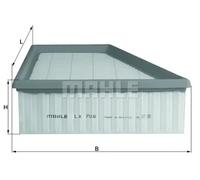 MAHLE LX 708 Filtro de aire Cartucho filtrante