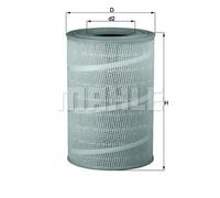 Filtro de aire Cartucho filtrante LX 714 MAHLE para SCANIA 4 - series