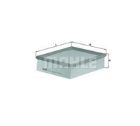 Filtro de aire Cartucho filtrante LX 742/2 MAHLE para RENAULT ALPINE