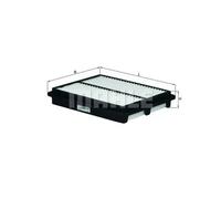Filtro de aire Cartucho filtrante LX 829 MAHLE para OPEL DAEWOO CHEVROLET
