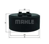 Filtro de aire Cartucho filtrante LX 870 MAHLE para BMW 3 Compact 3 3 Coupé