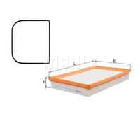 Mahle Filter LX977D Filtro De Aire