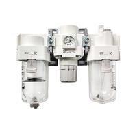 Filtro de aire combinado de aire + regulador + lubricador AC AC-B AC20 AC20-01/02-B 01G 02G 01E 02E 01D 02D 01C 02C 01CG 02CG DE(AC20-02DG-B)