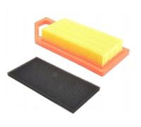 Filtro de aire compatible con tractor cortacésped Alpina AT3 AT4 AT5 AT7 BT 72 84 92 98 K 70 185503210