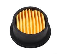 Filtro de aire, compresor de plástico de 13 mm, 16 mm, 20 mm con elemento de filtración de esponja negro 73 mm x 60 mm para compresores de aire sin aceite Airpress (elemento de filtro)