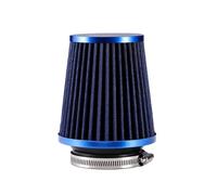 Filtro de aire cónico de flujo de 3 pulgadas for accesorios universales de autos de carreras, sistema de admisión de aire Cold Sport de 76 mm.(Blue)