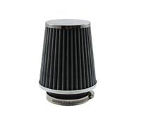 Filtro de aire cónico de flujo de 3 pulgadas for accesorios universales de autos de carreras, sistema de admisión de aire Cold Sport de 76 mm.(Silver)