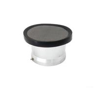 Filtro de aire de aleación de aluminio para carburador y montaje de pantalla de filtro para sistemas de carburador OKO de 24 mm, 26 mm, 28 mm, 30 mm (plata)