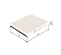 Filtro de aire de cabina BOSCH FORD C-MAX II (DXA/CB7, DXA/CEU) 1.0 EcoBoost ...