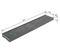 Filtro, aire habitáculo BOSCH 1 987 432 328